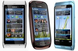 nokia n8 e7 c7