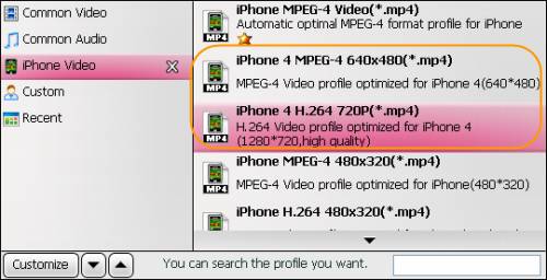 How to compress 1080p MKV to iPhone 4 with iPhone 4 Converter?