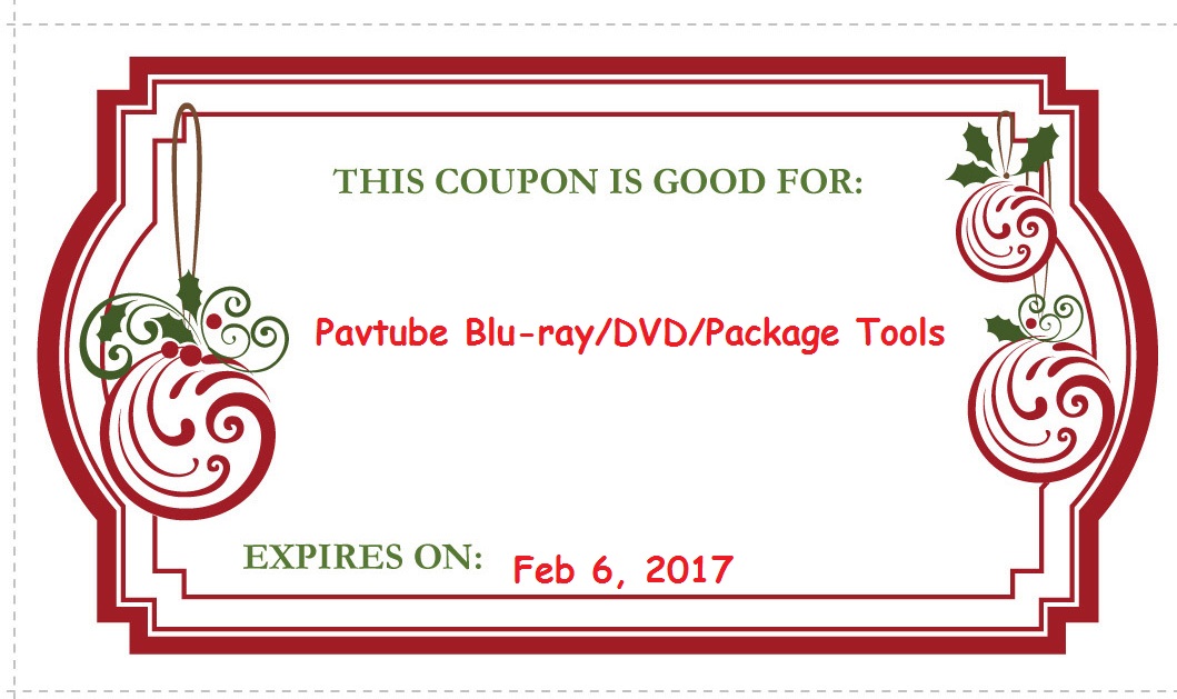 Pavtube Christmas Promotion