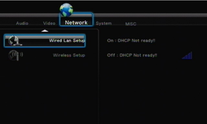 box network setting